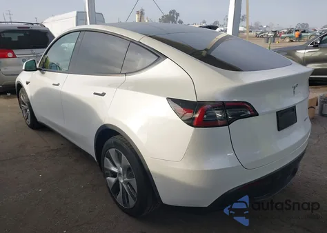 2022 Tesla Model Y Long Range Dual Motor All-Wheel Drive из США, поврежденный, VIN 7SAYGDEE5NF556083